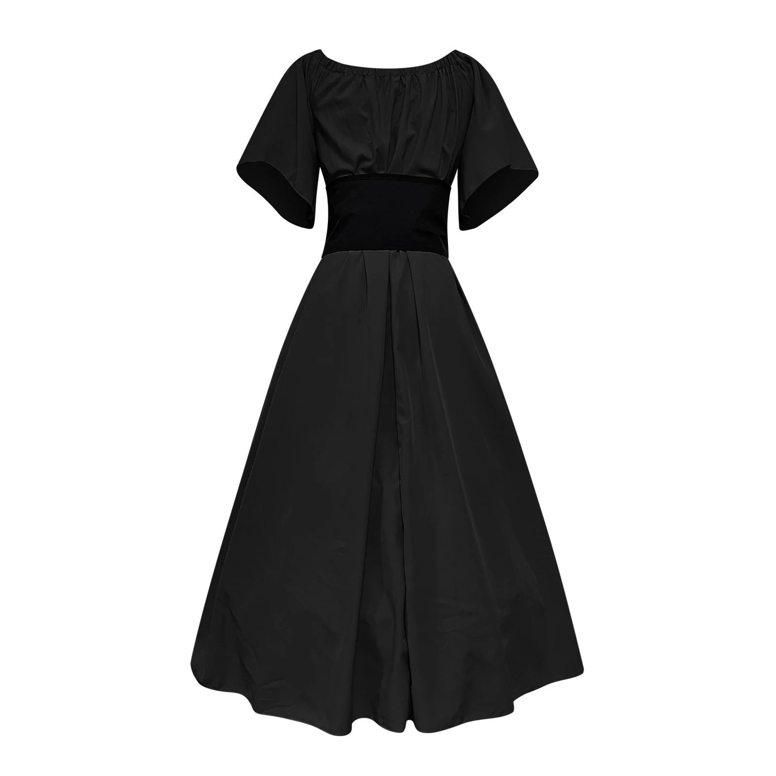 Plus Size Women's Renaissance Faire Dresses - Medieval Irish Traditional Ruffle Over Dress with Corset for Retro Cosplay Gown