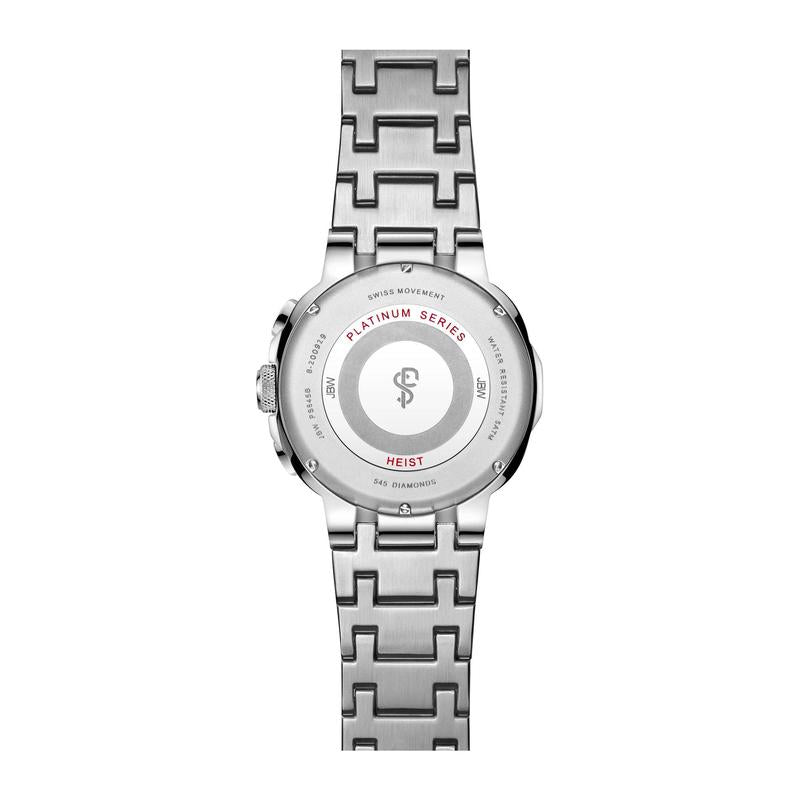 JBW Men'S Heist Platinum Series 2.75 Cttw Diamond Watch