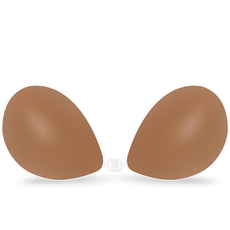 Niidor Adhesive Bra Silicone Bra Strapless Sticky Invisible Bra Sticky Inserts Push Sticky Cover for Backless Dress,Party, Dinner Party, Gathering, Travel, Valentine'S Day White Springtok Outdoorfun