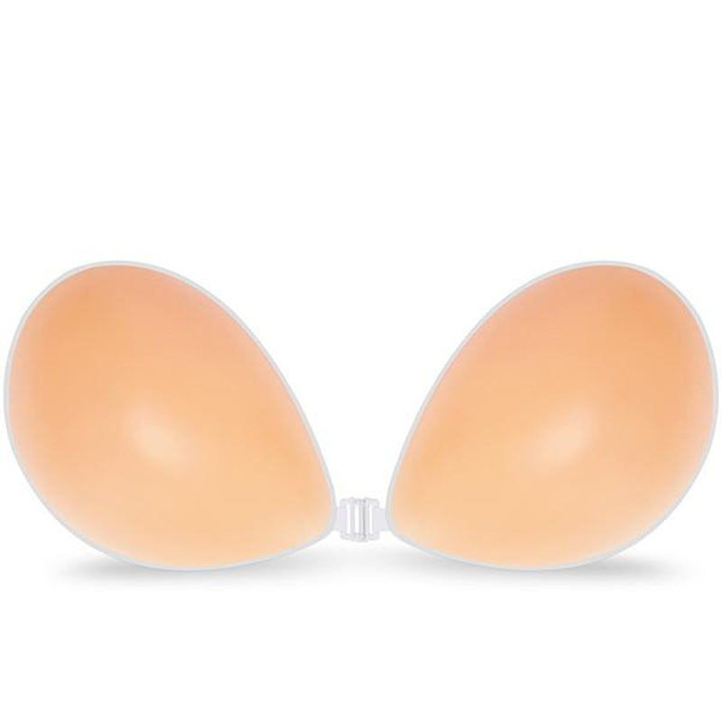 Niidor Adhesive Bra Silicone Bra Strapless Sticky Invisible Bra Sticky Inserts Push Sticky Cover for Backless Dress,Party, Dinner Party, Gathering, Travel, Valentine'S Day White Springtok Outdoorfun