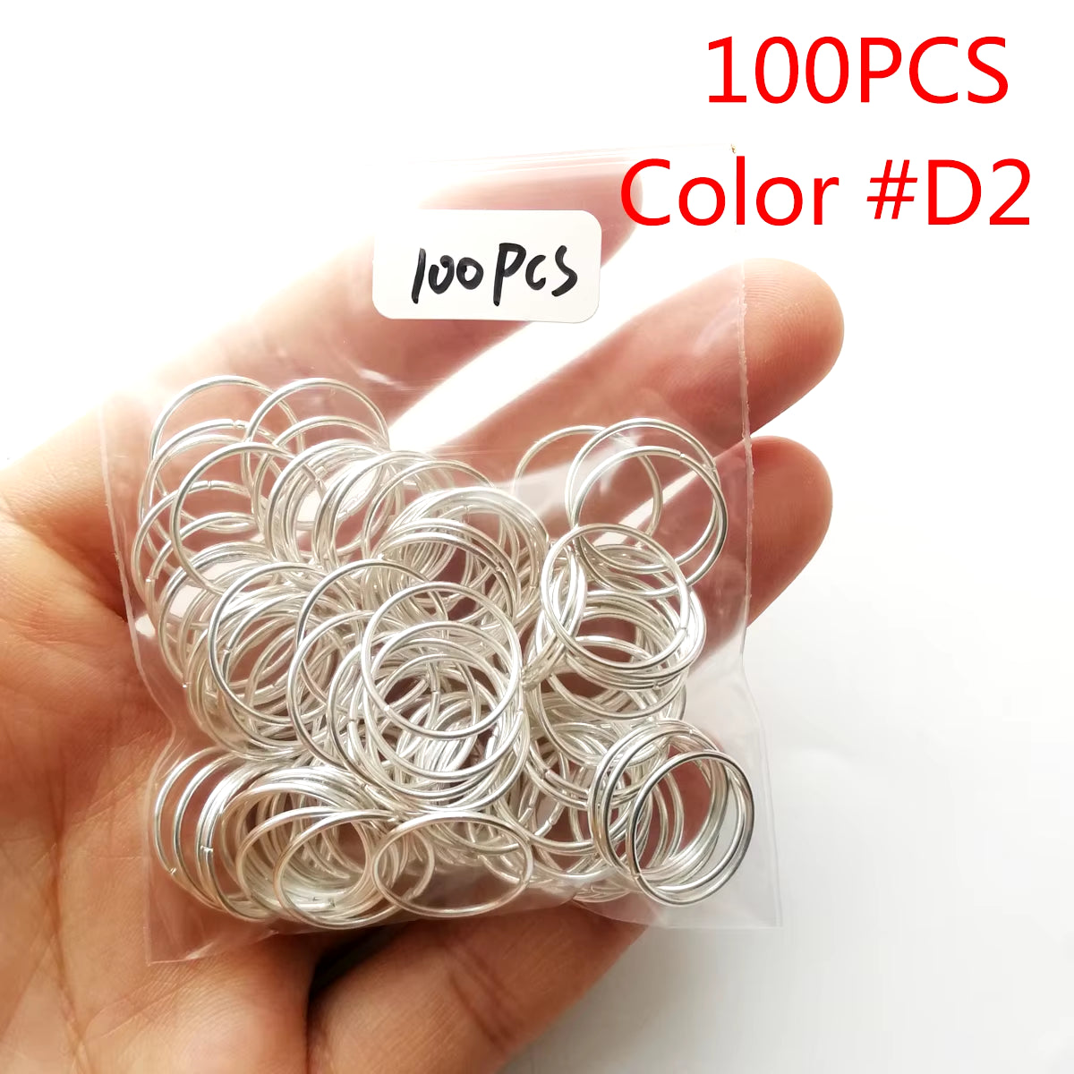 Set of 5 Golden and Silver Viking Spiral Hair Tubes for Dreadlocks and Braids - Jewelry Accessories for Women
